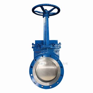 手動刀閘閥DN65，DN80，DN150鑄鋼10公斤